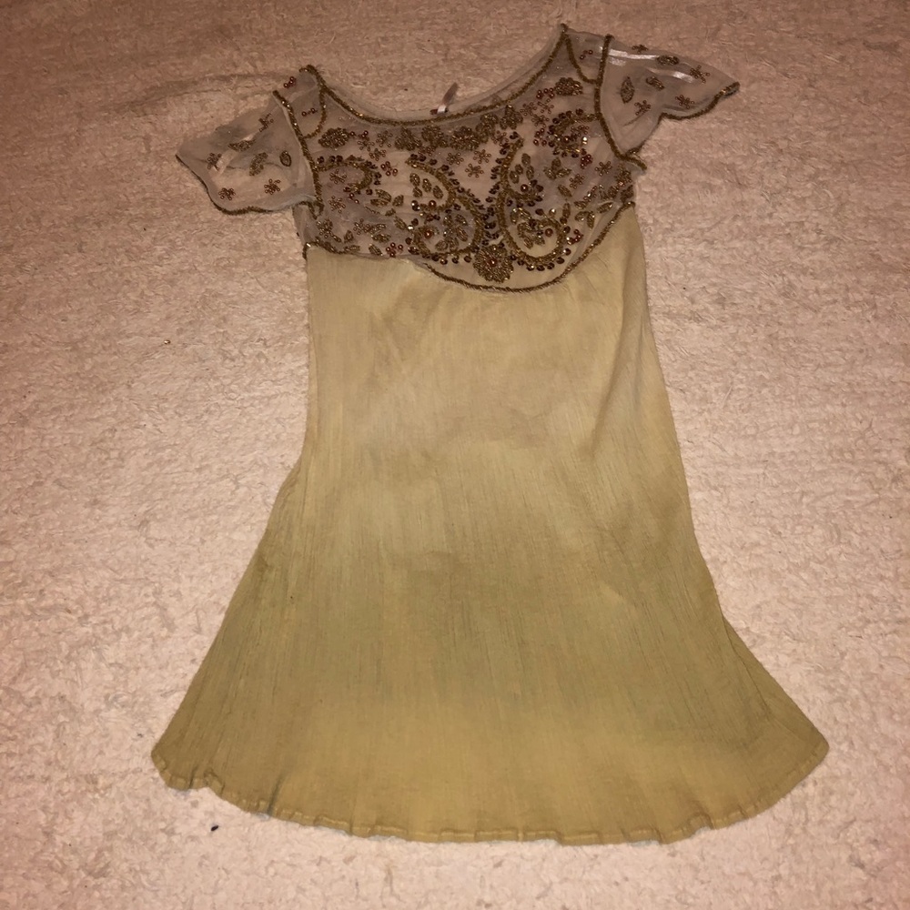 Free People beaded dress, size s